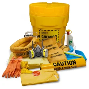 Chemical spill containment kits