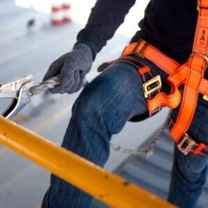 Safety harnesses and lanyards