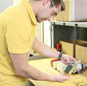 Test gas detector after repairs to confirm proper functioning